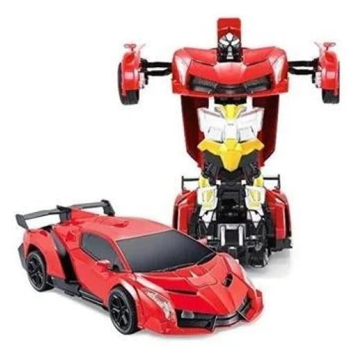 Игрушка трансформер-автомобиль Lamborghini 1:12/1 аккумулятор Красный (922-2)