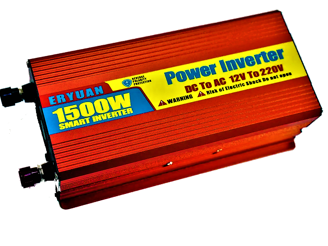Инвертор автомобильный 12V-220V 1500W преобразователь напряжения Eryuan (1317) - фото 1 Инвертор автомобильный 12V-220V 1500W преобразователь напряжения Eryuan (1317) - фото 1