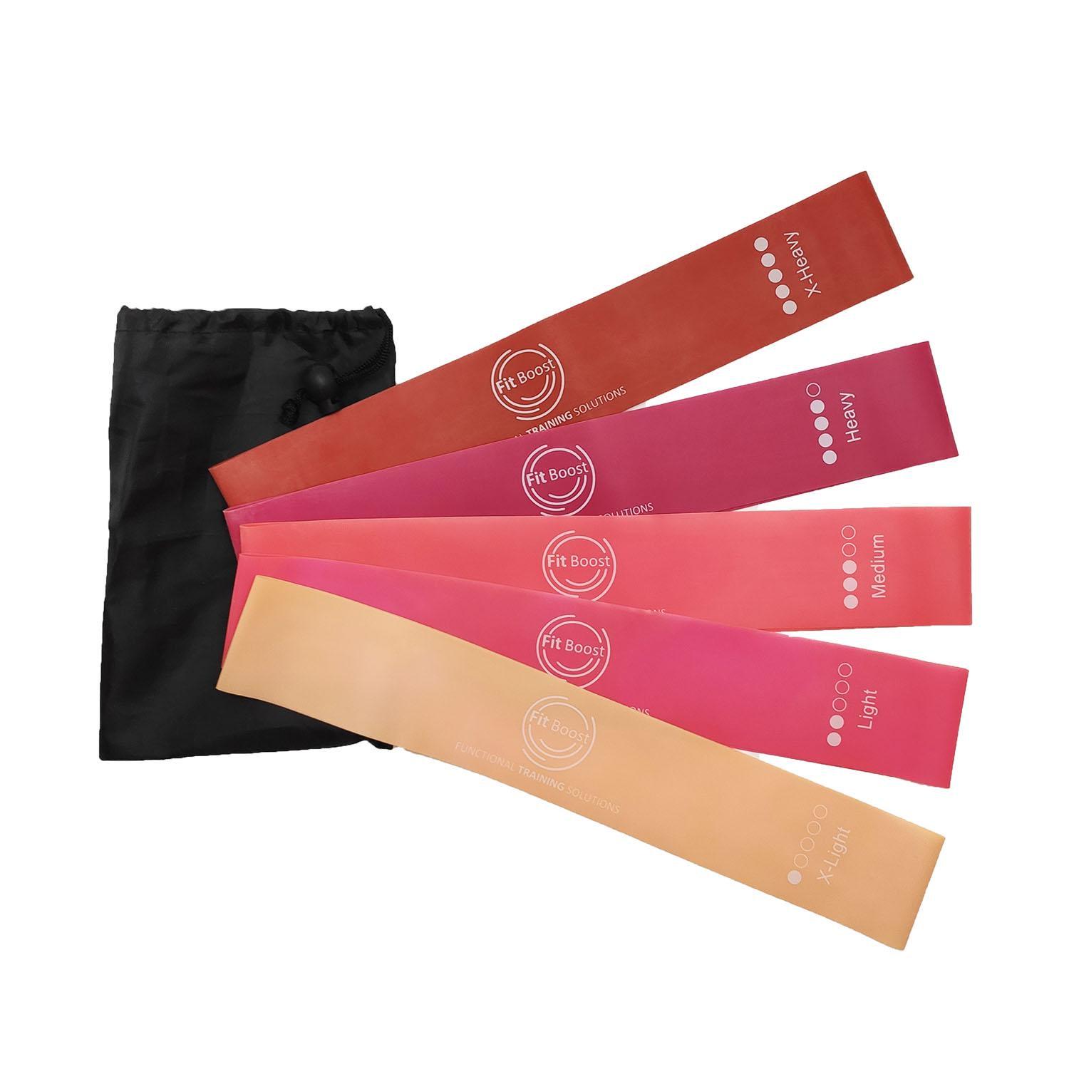Резинки для фитнеса FitBoost 5 штук (CFB002)