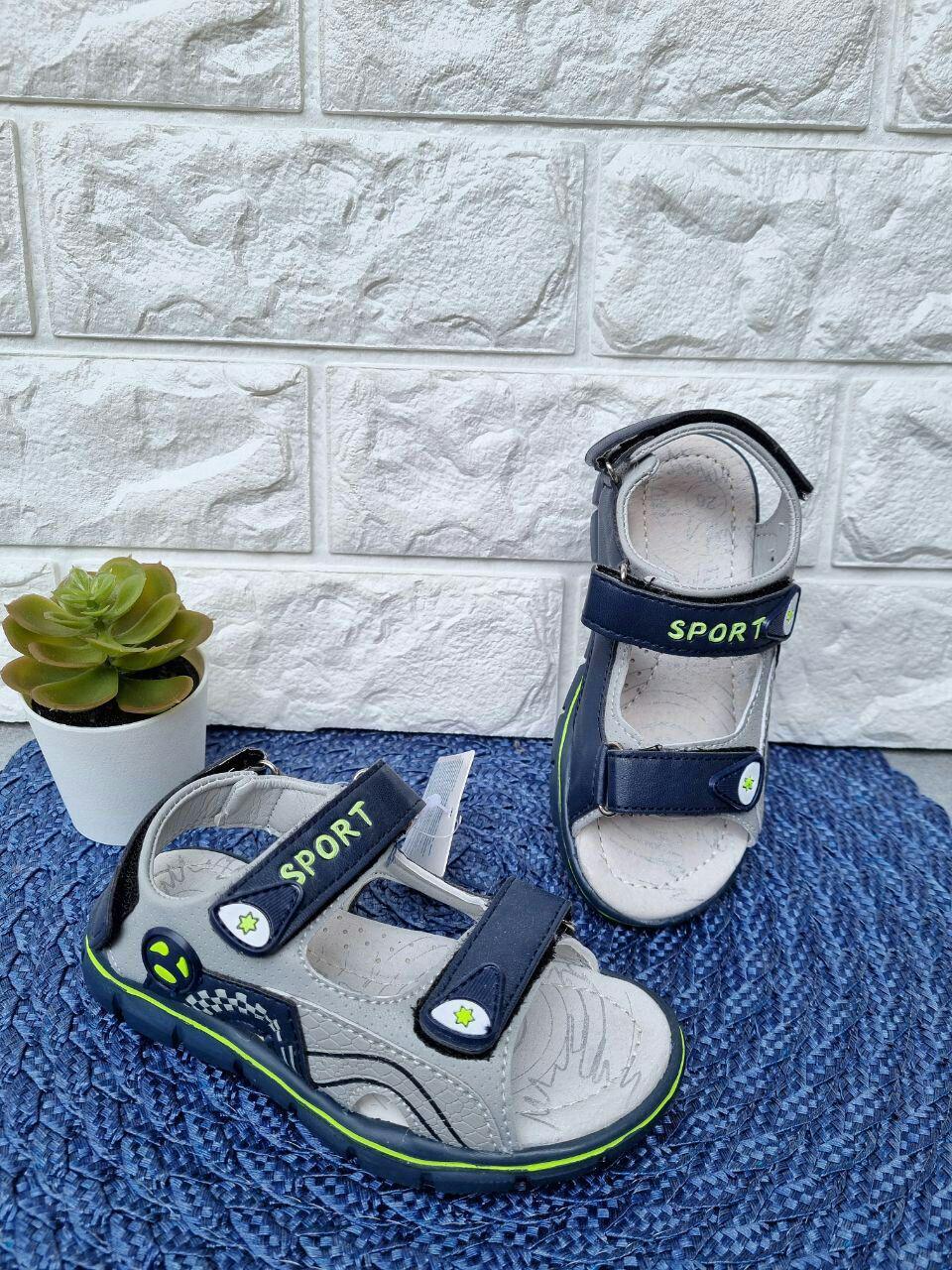 Босоножки для мальчика ТОМ.М 453 р. 27 18 см Синий (453)