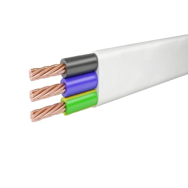 Кабель силовой для подключения электроприборов ЗЗКМ ШВВП 3x0,75 100 м White (28745625)