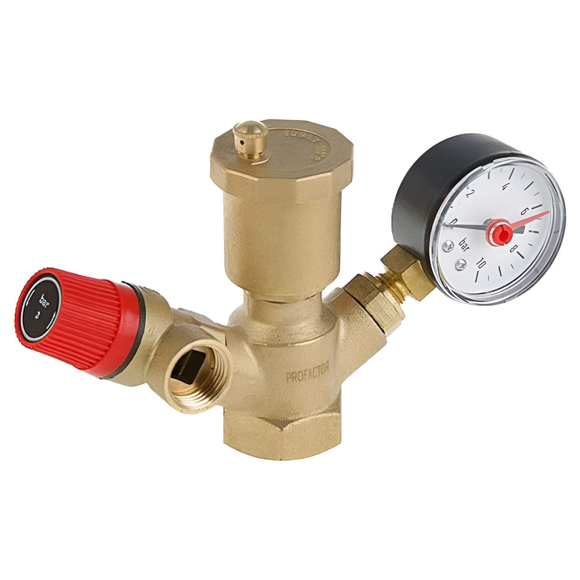 Група безпеки котла PROFACTOR PF BS 573-1.5 1" 1,5 бар (AKD53450)