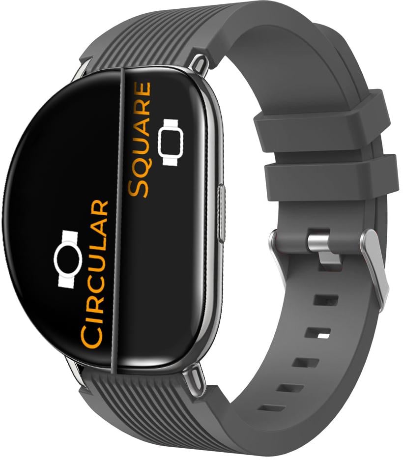 Ремешок Line для ZEPP E Square/Circular Grey (26342-33)