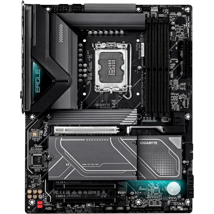 Материнская плата Gigabyte Z890 EAGLE WIFI7 Plus ATX sLGA1851 Intel Z890 4xDDR5 4xM.2 4xSATA DP USB4 2.5GbE Black (35227015)