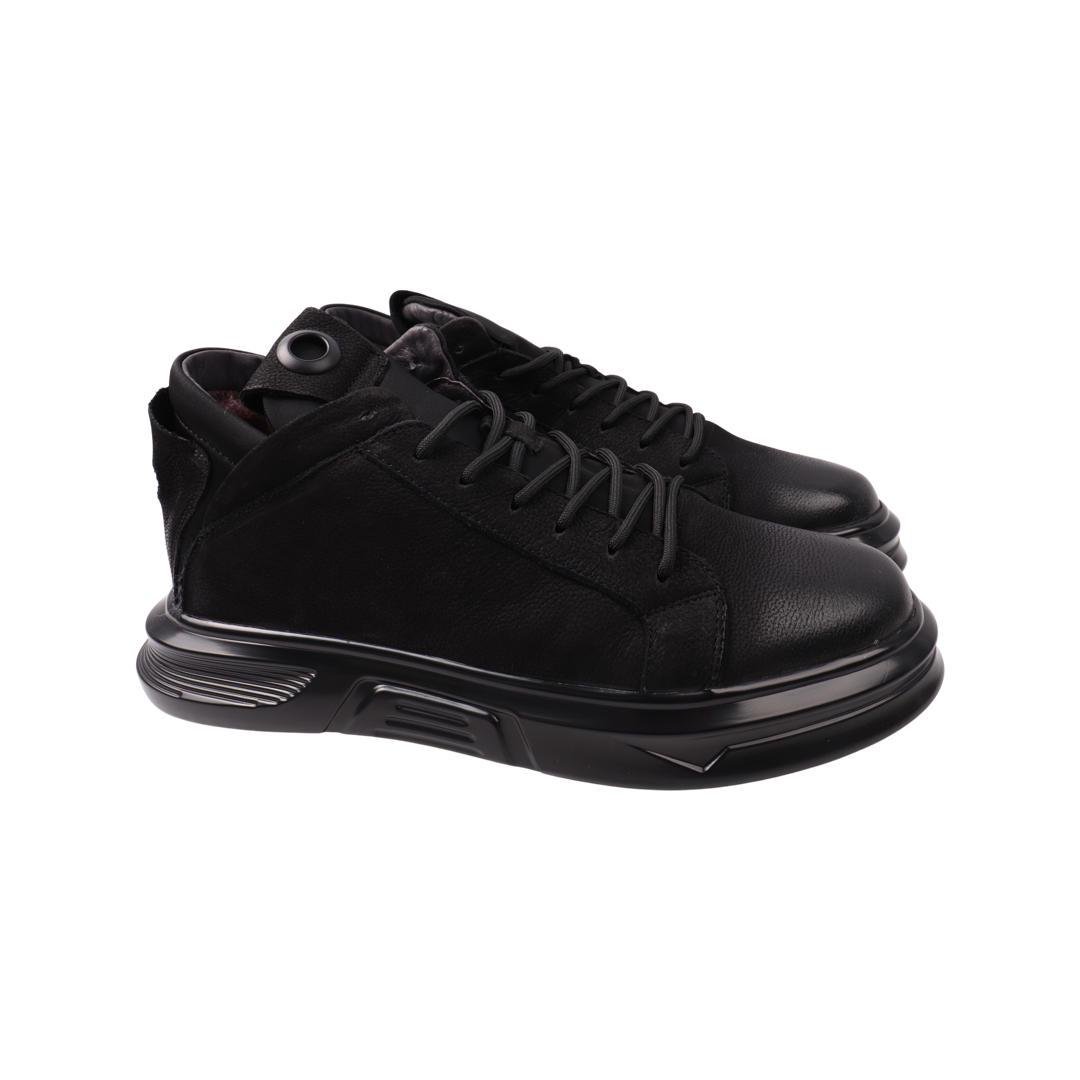 Ботинки мужские Li Fexpert из нубука р. 44 Черный (801-22ZHS)