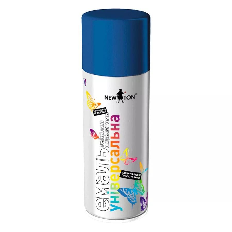 Краска аэрозольная эмаль New Ton 5010 400 мл Стандартный синий (000000218)