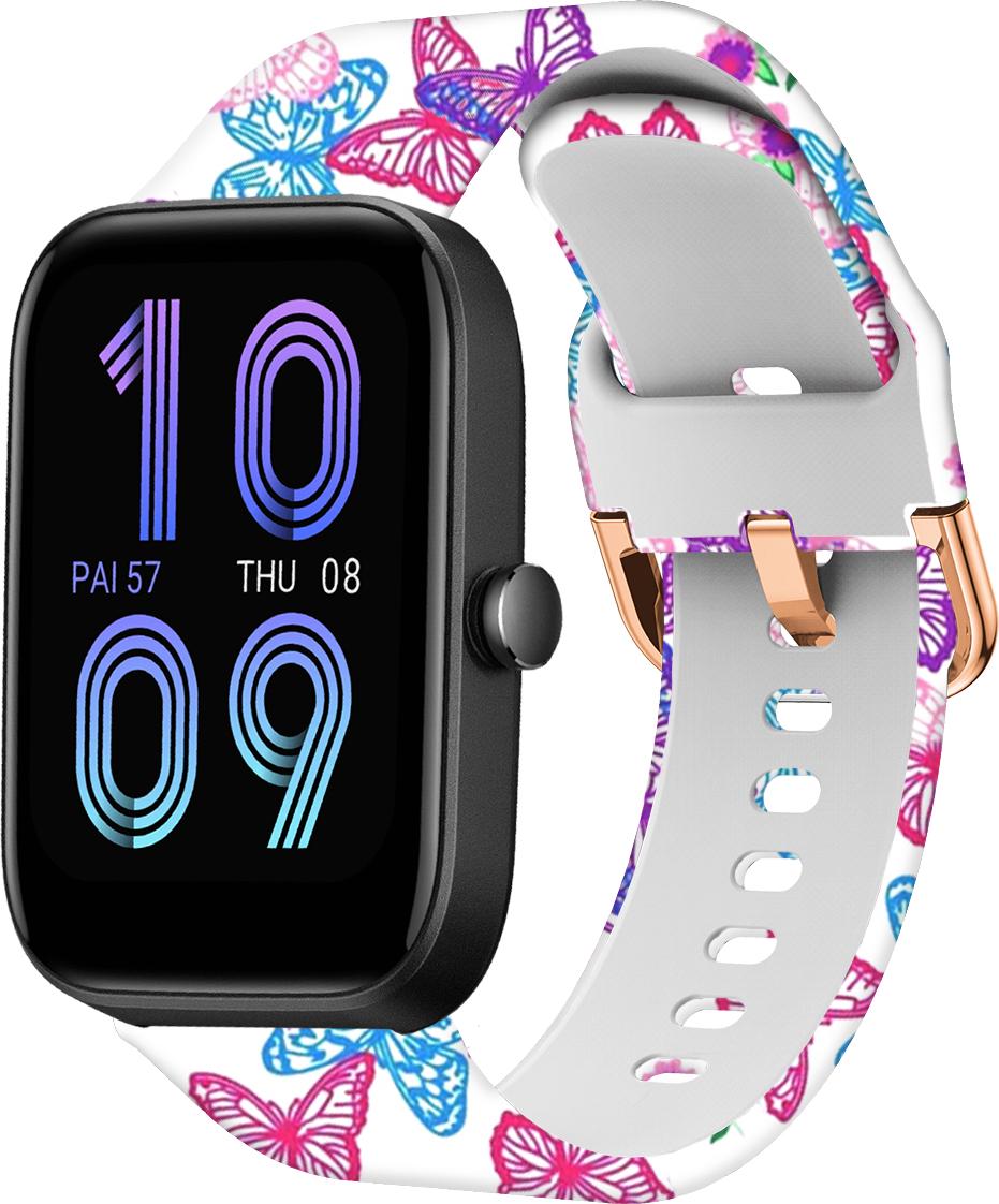 Ремешок Colorful для Amazfit Bip 3/Pro Butterfly (28493)