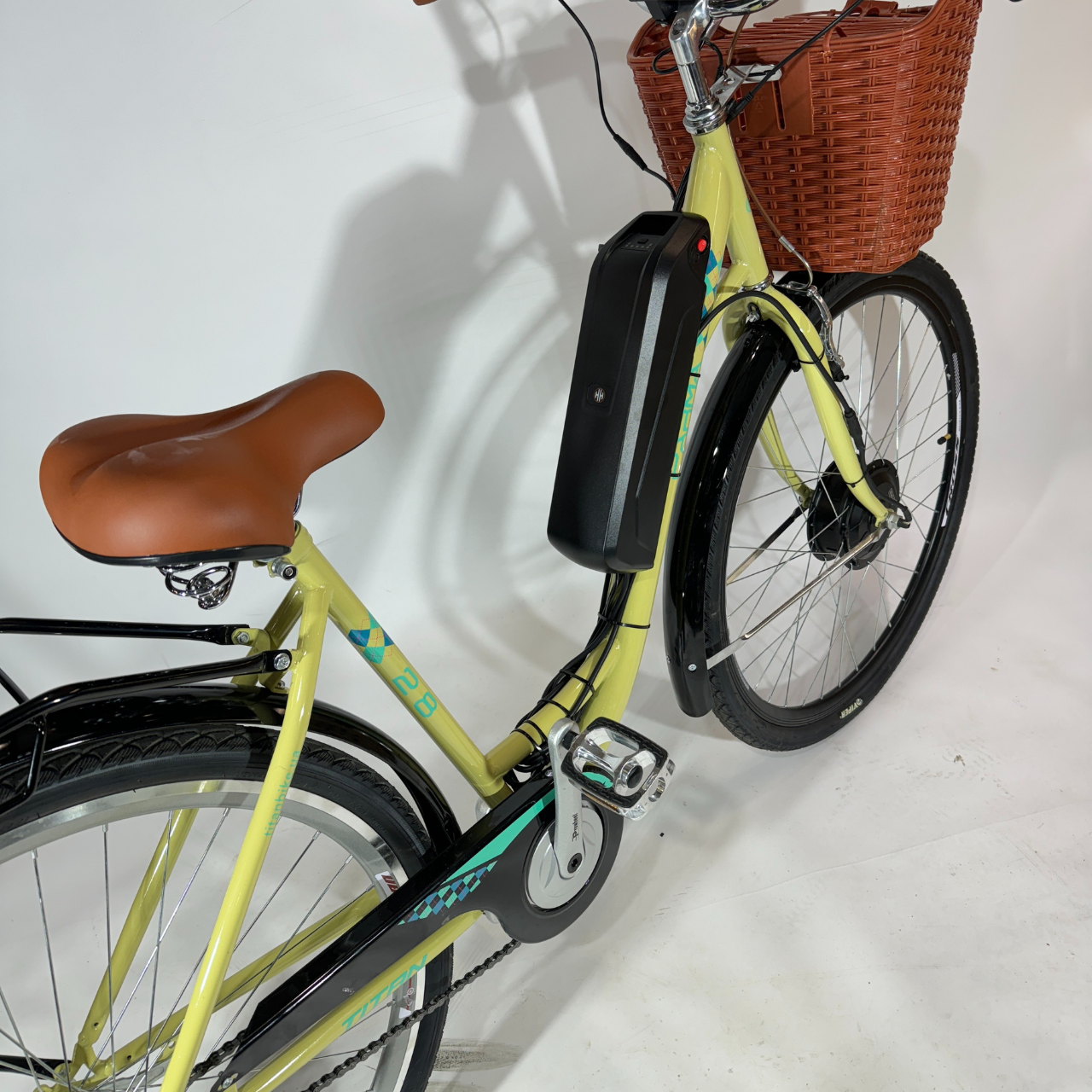 Велосипед з Е-комплектом 28" Parma 2025 48 В 500 Вт 10,5 Ah/18" до 40 км/зріст 170-185 см/дисплей LSD-3 Кремовий - фото 6