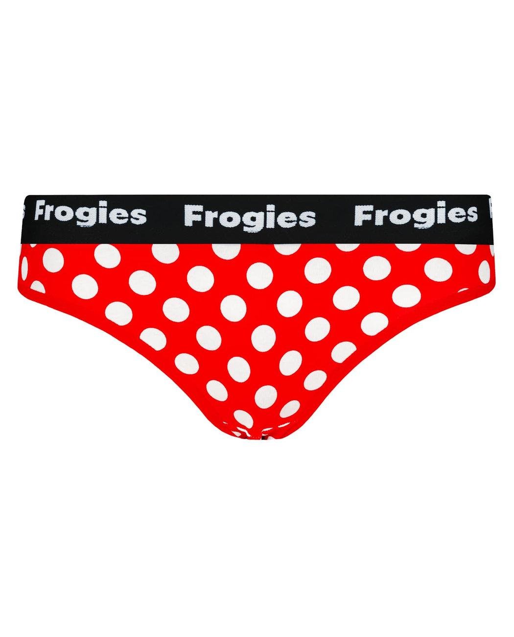 Трусики-сліпи жіночі з візерунком Frogies FROGWPANTF1PDOTS1 M Червоний (9911111188529)