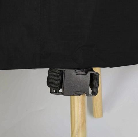 Чохол універсальний для гриля з утяжкою для надійної фіксації Чорний - фото 9