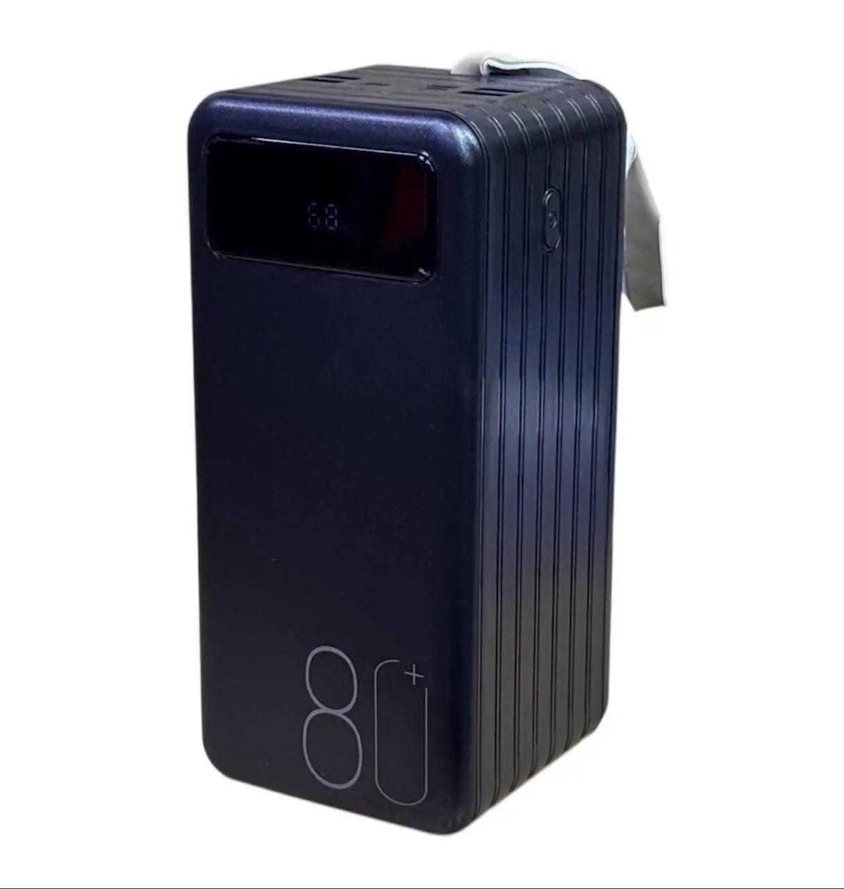 Повербанк Torima Li-pol TRM-1080 22,5W 80000 mAh с фонариком и быстрой зарядкой (opt-105350)