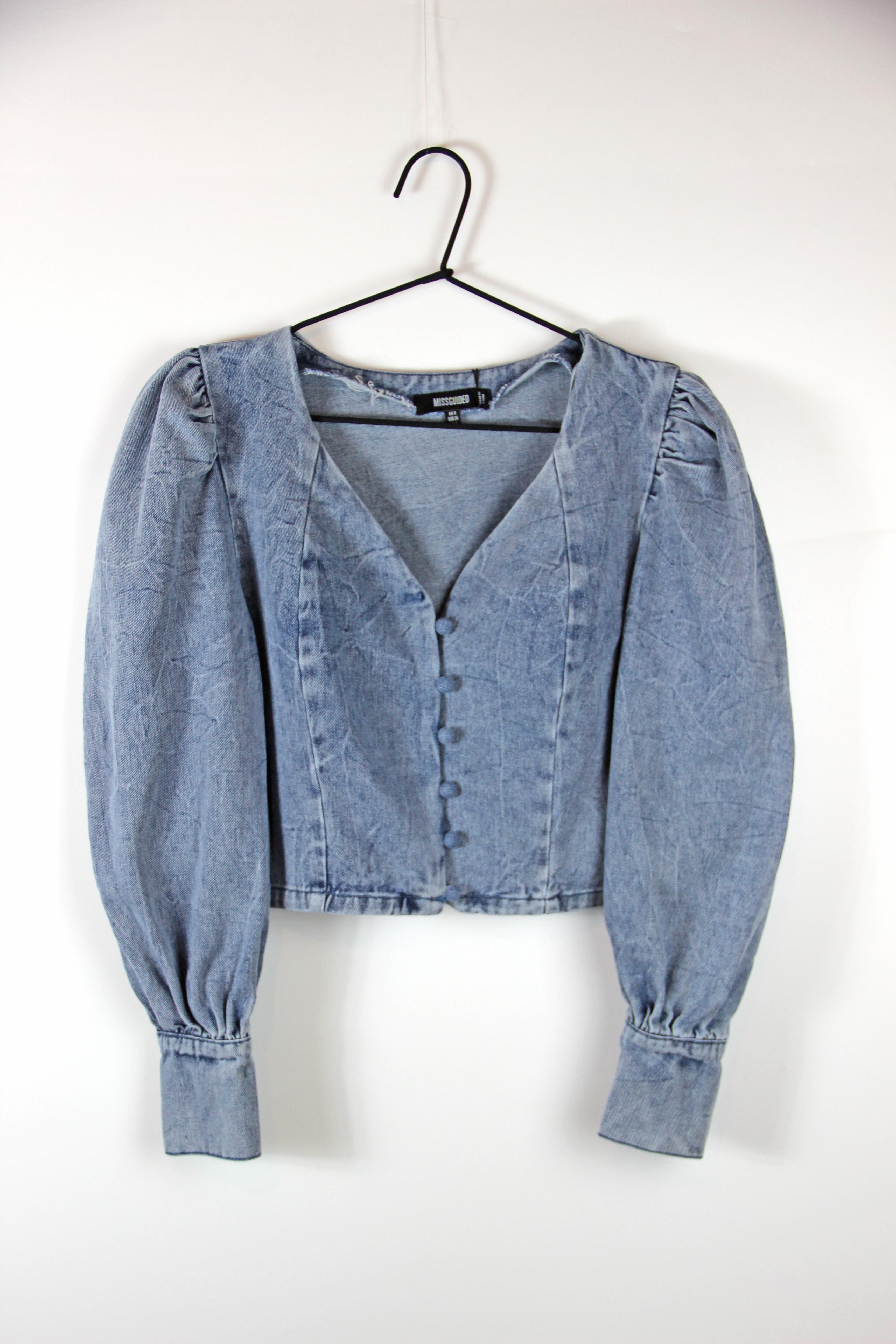 Сорочка Missguided р. 38 Денім (G1807909)