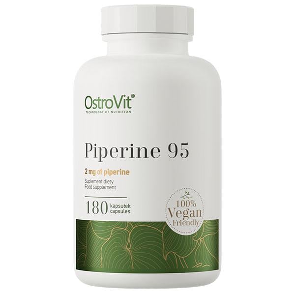 Женьшень OstroVit Vege Piperine 95 180 вег. капс. (000026675)