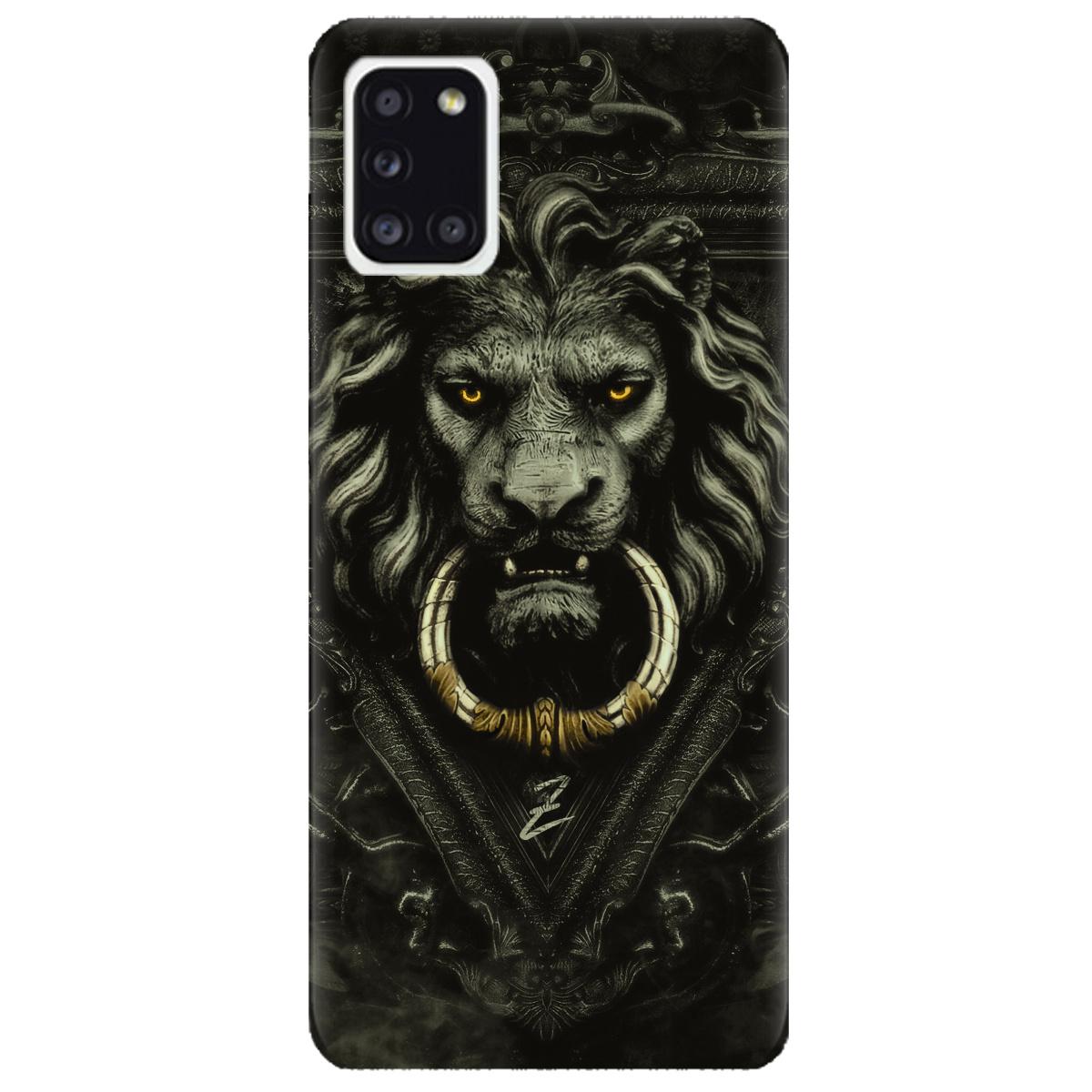 Силиконовый чехол Zorrov для Samsung Galaxy A31 - Iron lion (14110040095088778) - фото 1