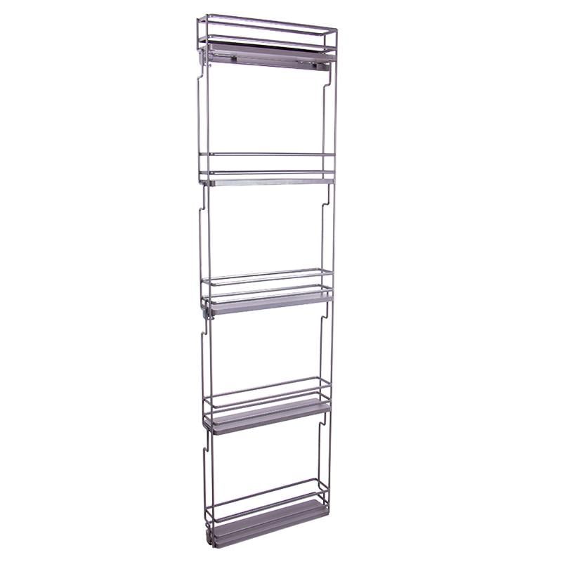 Карго высокое Vibo Galaxy 150x1700 мм 5 полок Графит (ELQGM155SXPRPOMBVGF)