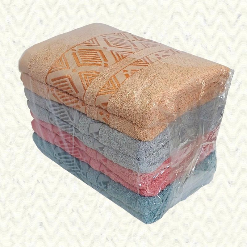 Набір махрових рушників 01 70х140 см 8 шт. (6872) - фото 2 Набір махрових рушників 01 70х140 см 8 шт. (6872) - фото 2