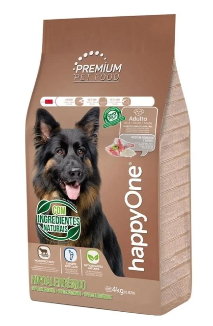 Корм для взрослых собак сухой HappyOne Premium Dog Hypoallergenic 4 кг