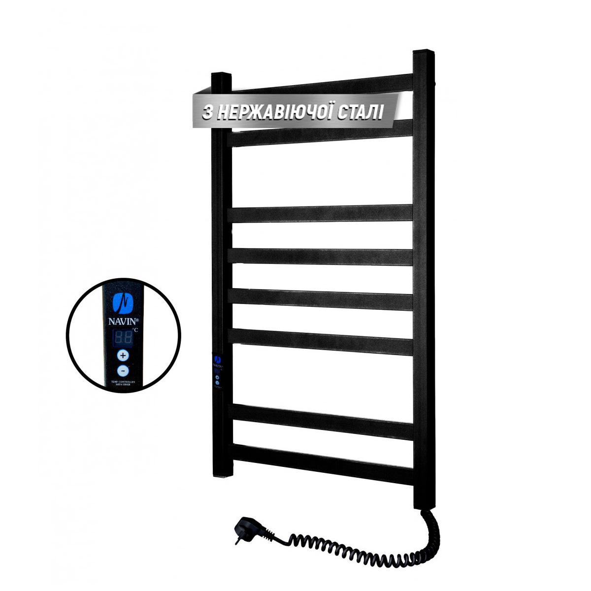 Рушникосушка Авангард Digital права 480х800 мм Чорний муар (10-228052-4880)