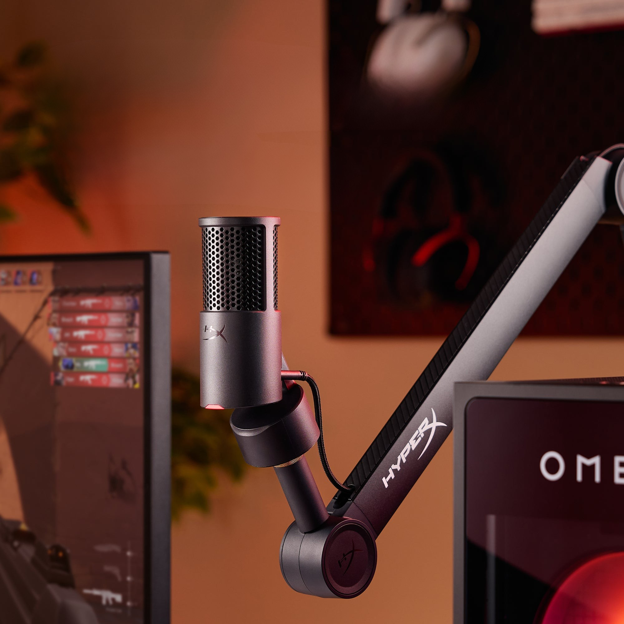 Мікрофон конденсаторний геймерський з підставкою HyperX SoloCast 2 для ПК з USB кабелем 2 м Чорний (AR0A0AA) - фото 7