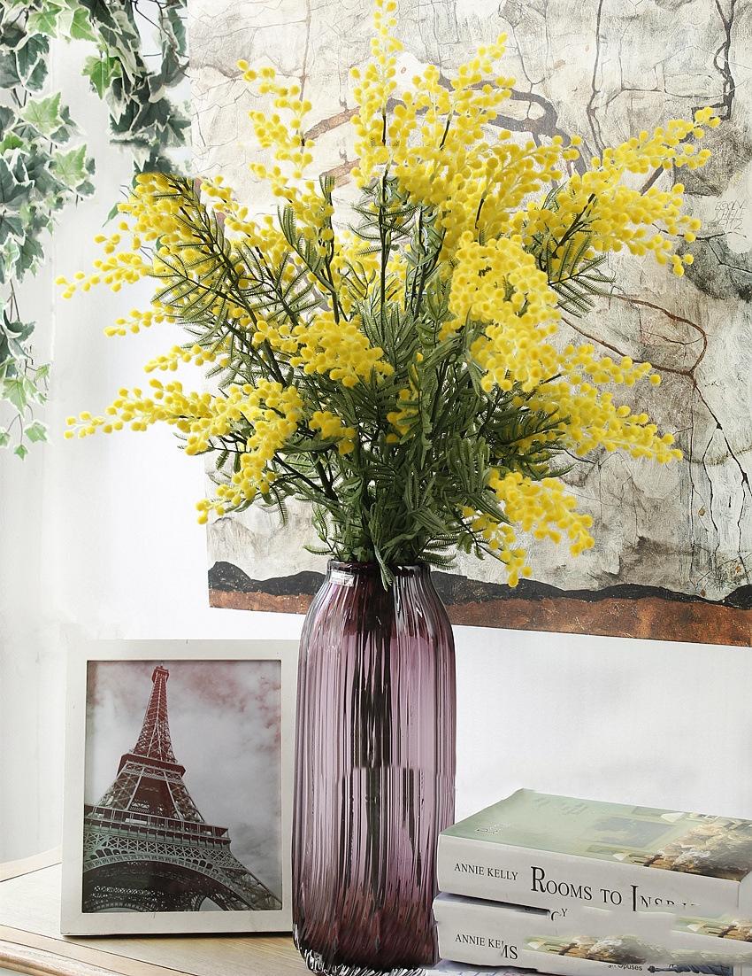 Мимоза ветка искусственная Indigo 86 см (9191А) - фото 3 Мимоза ветка искусственная Indigo 86 см (9191А) - фото 3