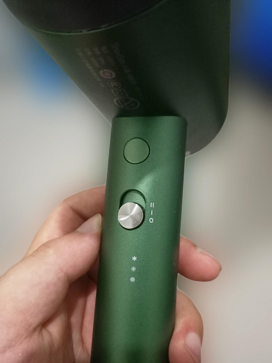 Фен для волосся ShowSee Electric Hair Dryer A5-G Green (11757241) - фото 8 Фен для волосся ShowSee Electric Hair Dryer A5-G Green (11757241) - фото 8