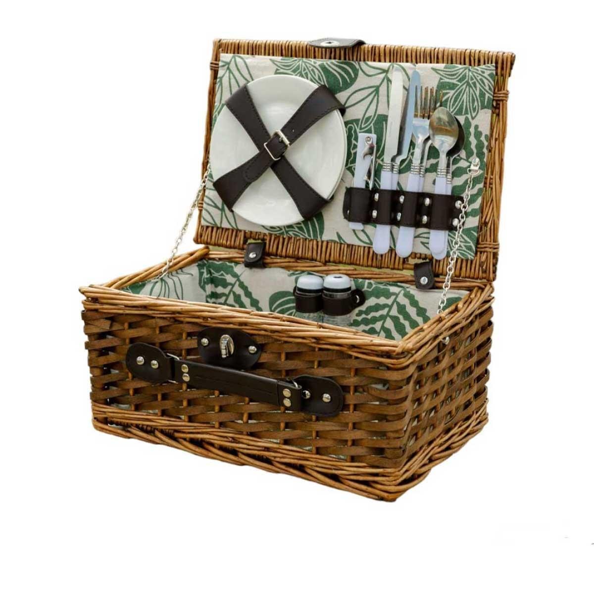 Корзина для пикника на 2 персоны 38x26x18 см (LU010)