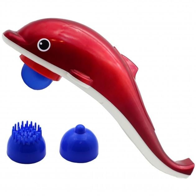 Інфрачервоний ручний масажер Dolphin massager JT-889-red