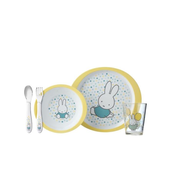 Набор детской посуды Mepal Miffy Confetti 5 пр.