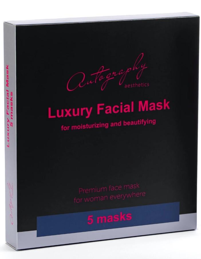 Маска Autography Luxury facial mask с ботуловидным эффектом 5 сашеток