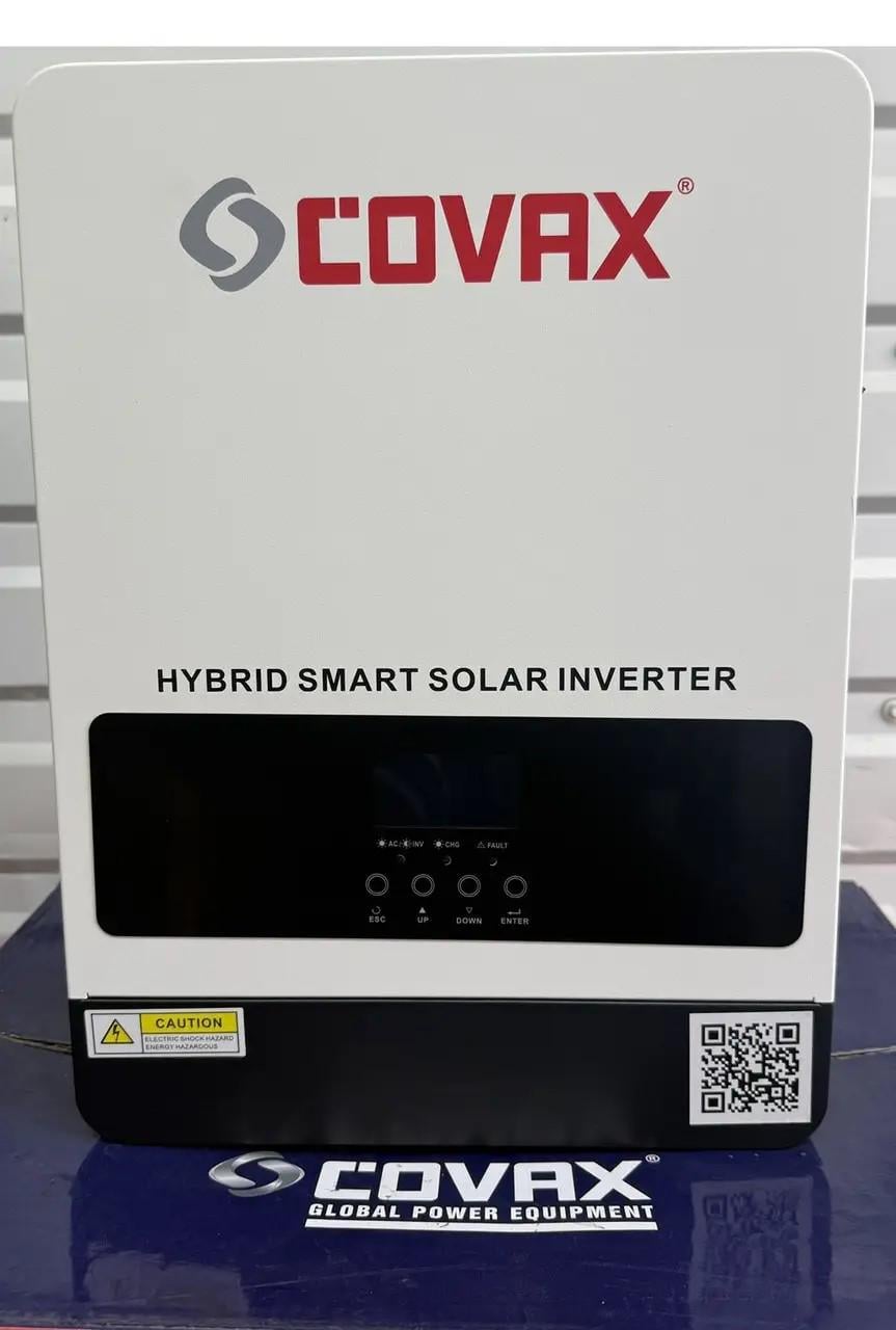 Інвертор гібридний Covax CV-PS-3200-24 3200 Вт 24В MPPT чиста синусоїда для сонячних панелей та резервного живлення Інвертор гібридний Covax CV-PS-3200-24 3200 Вт 24В MPPT чиста синусоїда для сонячних панелей та резервного живлення