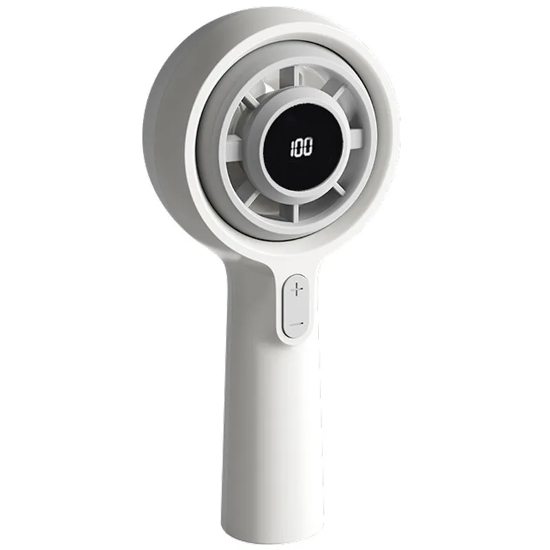 Вентилятор портативный с PowerBank Portable Handheld Fan GXF06 Grey