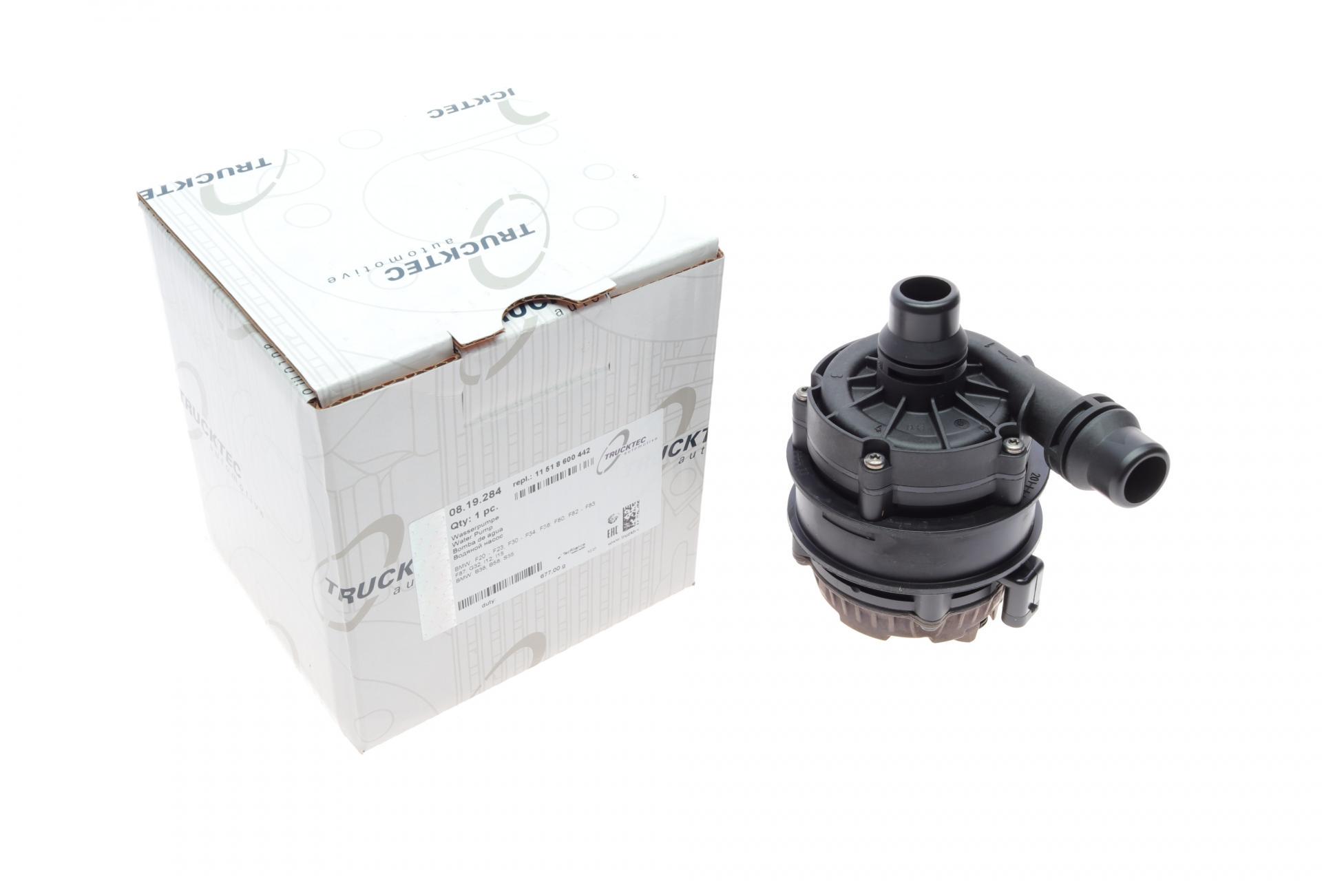 Водяная помпа TRUCKTECAUTOMOTIVE BMW 1 F20/21/3 F30/F80 15- B58/S55 электрическая (08.19.284)