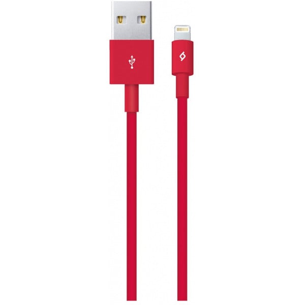 Кабель Ttec USB-Lightning 1 м Red (2DK7508K)