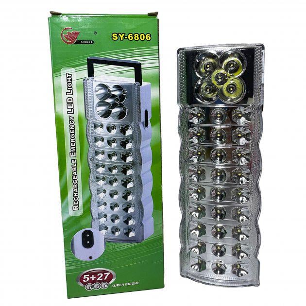 Светодиодный фонарь SY-6806 на аккумуляторе Белый (DR014746)