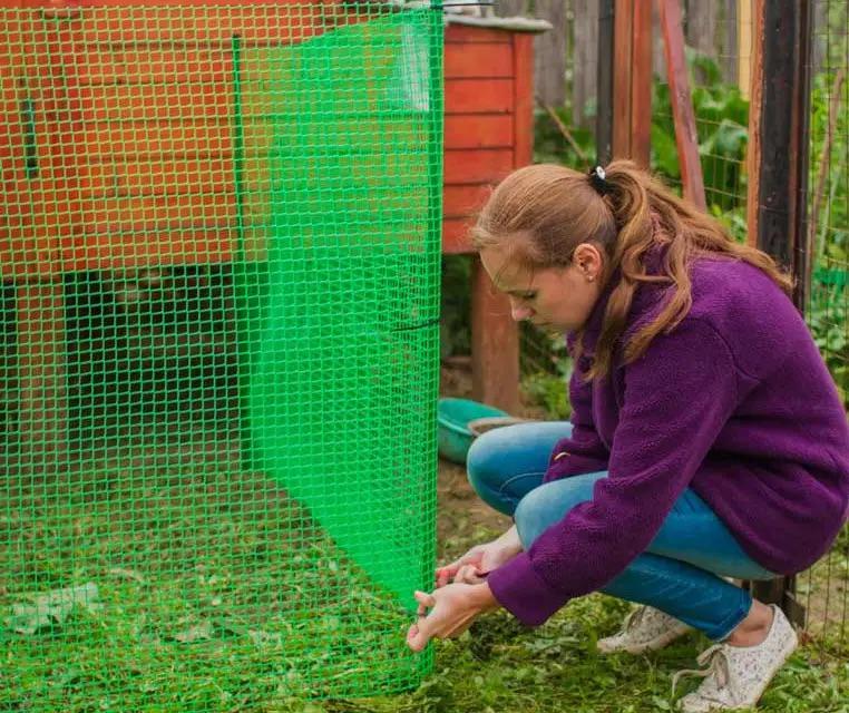 Сетка защитная от птиц Птичка 1,5x100 м ячейка 30х35 мм Зеленый (671) - фото 3 Сетка защитная от птиц Птичка 1,5x100 м ячейка 30х35 мм Зеленый (671) - фото 3