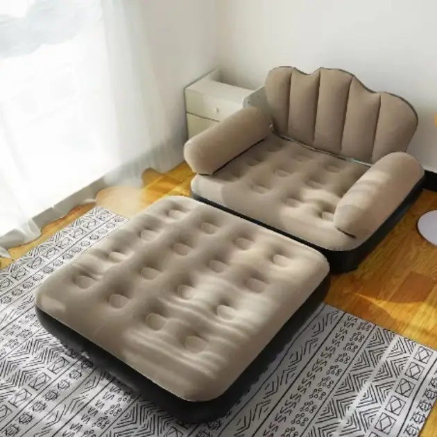 Кресло-кровать надувное с насосом (23739589) - фото 4 Кресло-кровать надувное с насосом (23739589) - фото 4