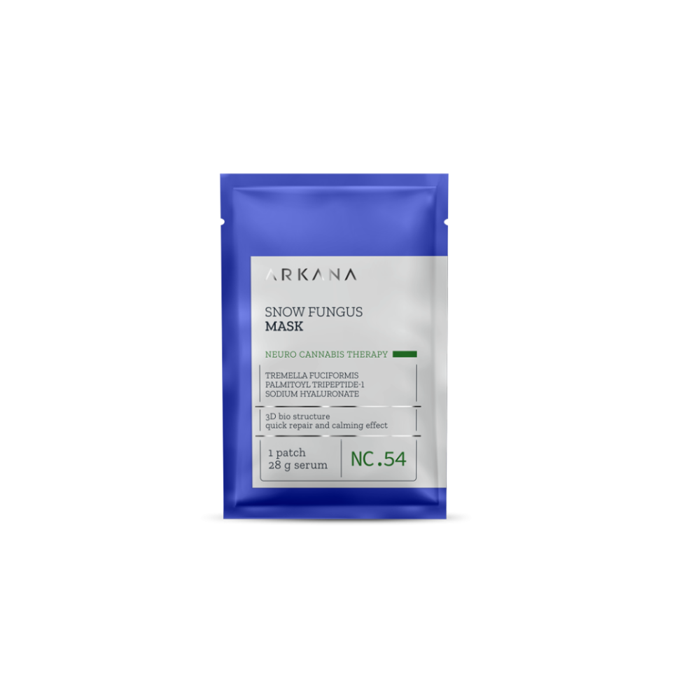 Біомаска Arkana Snow Fungus Mask 1 шт. (53054)