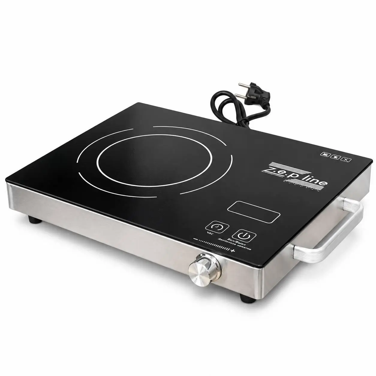Электроплита инфракрасная Z.e.p line ZP061 с таймером и дисплеем 2200 Вт (M1268)
