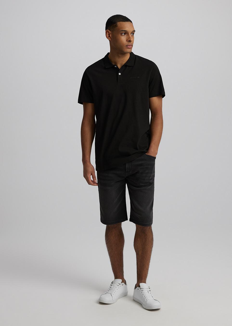 Шорти чоловічі джинсові Diverse ROSTOCK SH 252 р. 32 Чорний (5905384107046) - фото 5