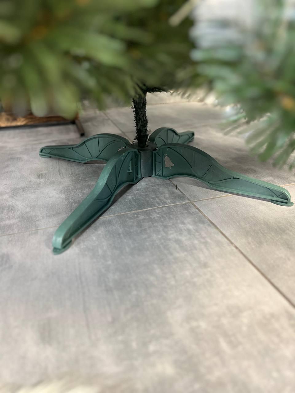 Искусственная елка Снежная королева с белыми кончиками 2,5 м Зеленый (YA678267) - фото 4