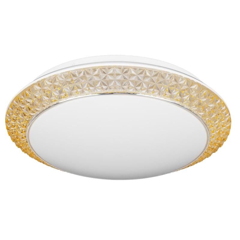 Светильник настенно-потолочный Brille светодиодный W-608/36W WH/G (26-512)