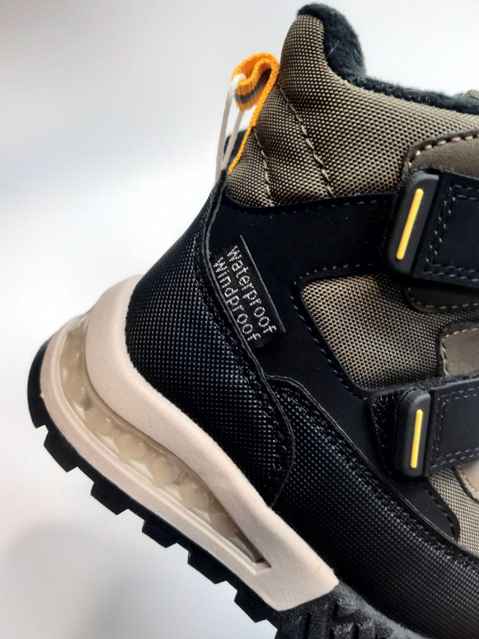 Ботинки зимние TOM.M для мальчика р. 24 15,5 см Хаки (01446 D) - фото 5 Ботинки зимние TOM.M для мальчика р. 24 15,5 см Хаки (01446 D) - фото 5