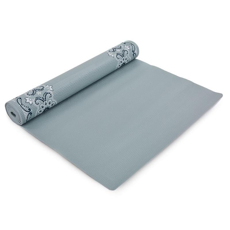 Килимок для фітнесу та йоги PVC SP-Planeta CARPET FI-0184 розмір 173x61x0,4 см Блакитний (NA004205) - фото 2