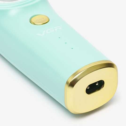 Машинка для стрижки новорожденных бесшумная VGR 5 Вт Li-ion Зеленый (V-151) - фото 2 Машинка для стрижки новорожденных бесшумная VGR 5 Вт Li-ion Зеленый (V-151) - фото 2