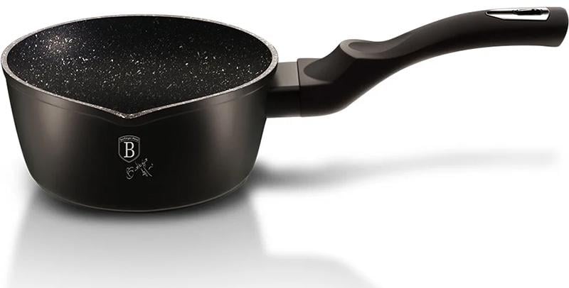 Ковш Berlinger Haus Black Silver, с мраморным покрытием, 1,2 л