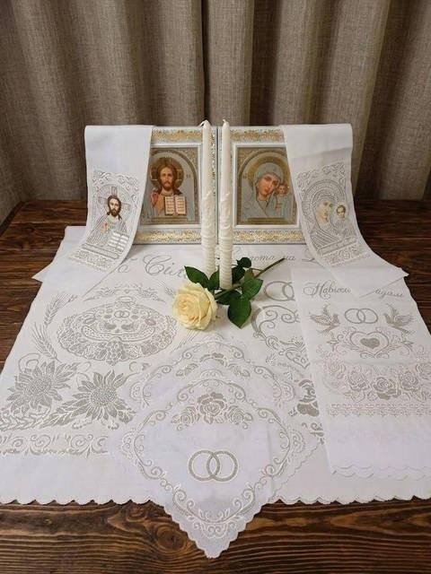 Набор свадебный свадебный Полотенца/иконы/свечи (13000)