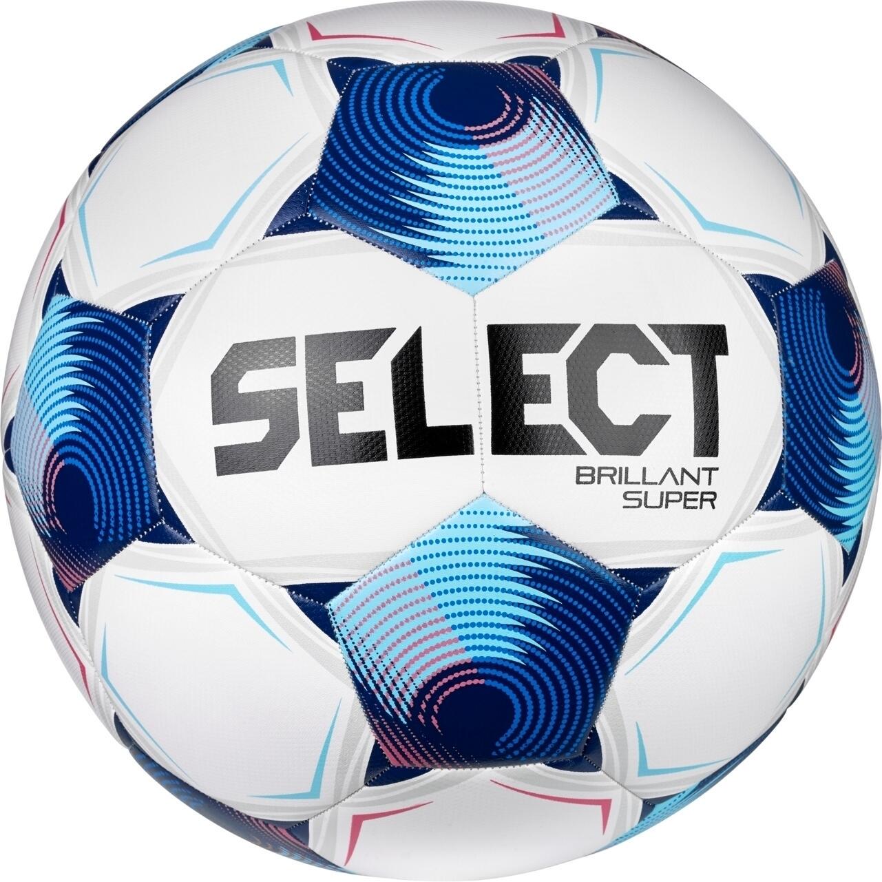 Сувенирный футбольный мяч Select BRILLANT SUPER DISPLAYBALL V25 120 см Бело-сине-розовый (260027-002)