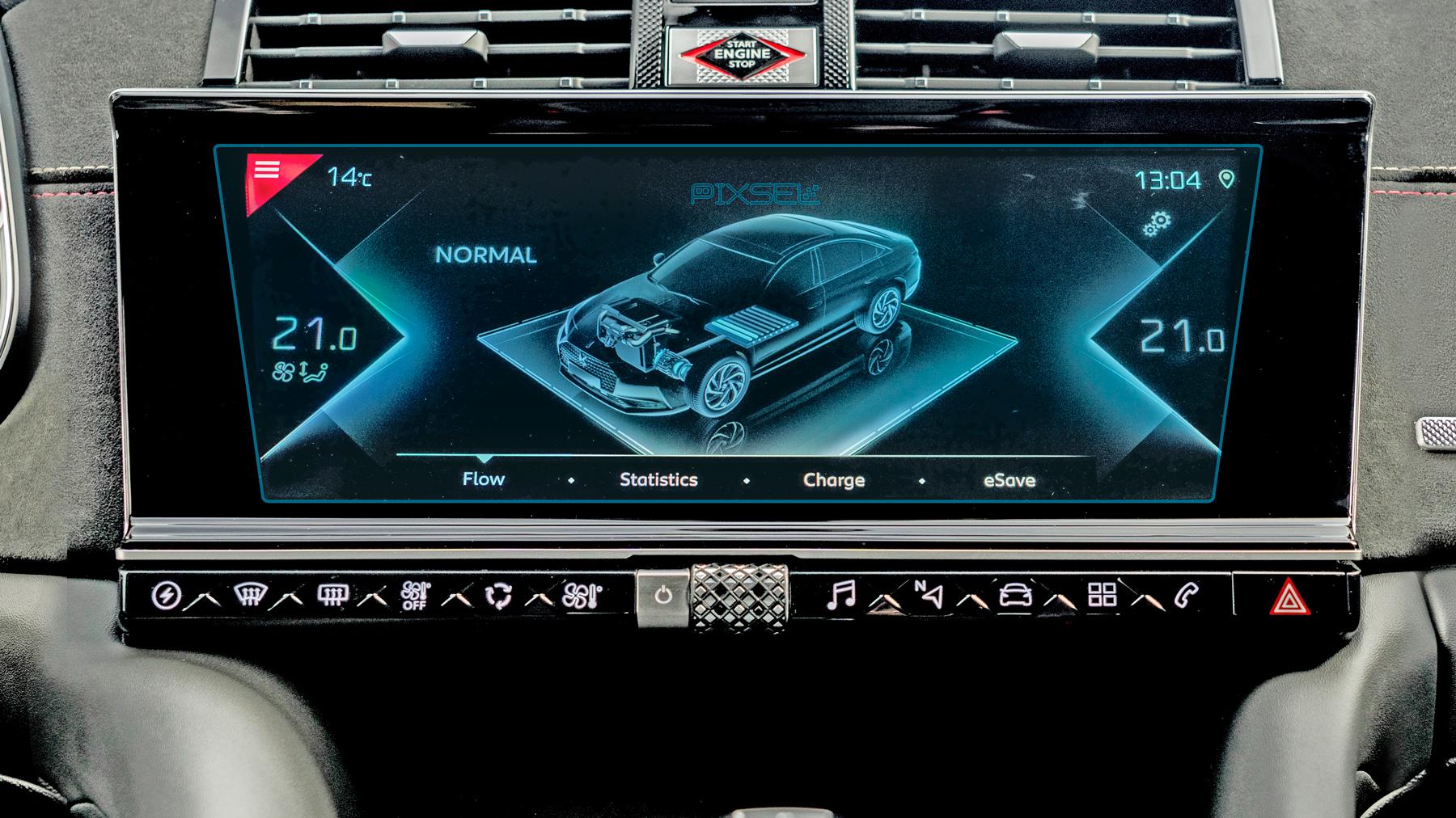 Стекло защитное Pixsel гибридный глянец на монитор DS 9 12,1“ 2020