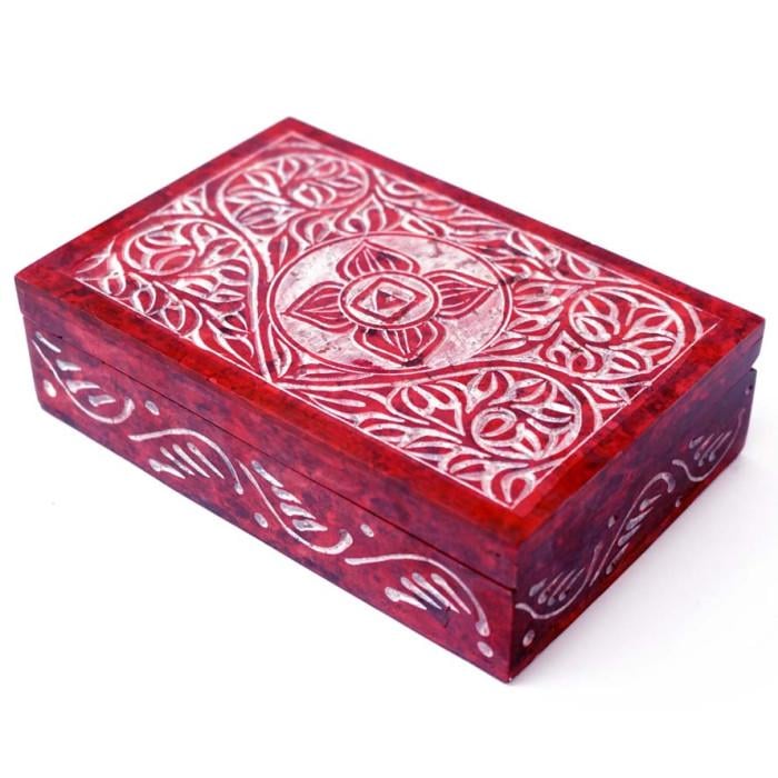 Шкатулка для бижутерии Мандала каменная (9170370)