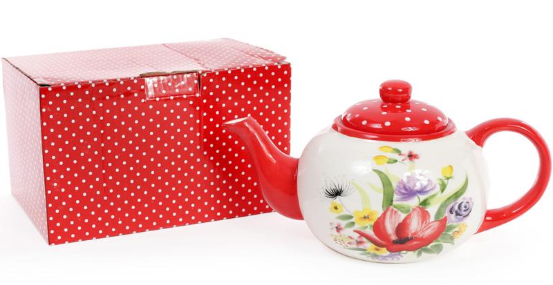 Чайник заварювальний Акварель 1250 мл керамічний (BD-DK0097-D) - фото 2 Чайник заварювальний Акварель 1250 мл керамічний (BD-DK0097-D) - фото 2